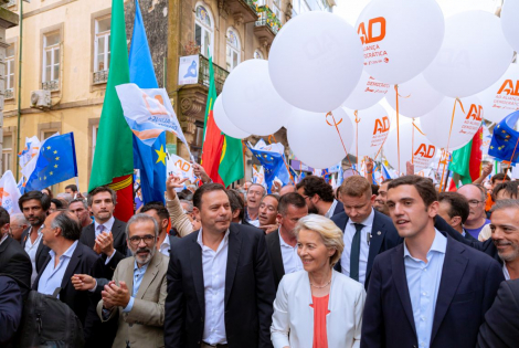 luis montenegro com ursula von der leyen